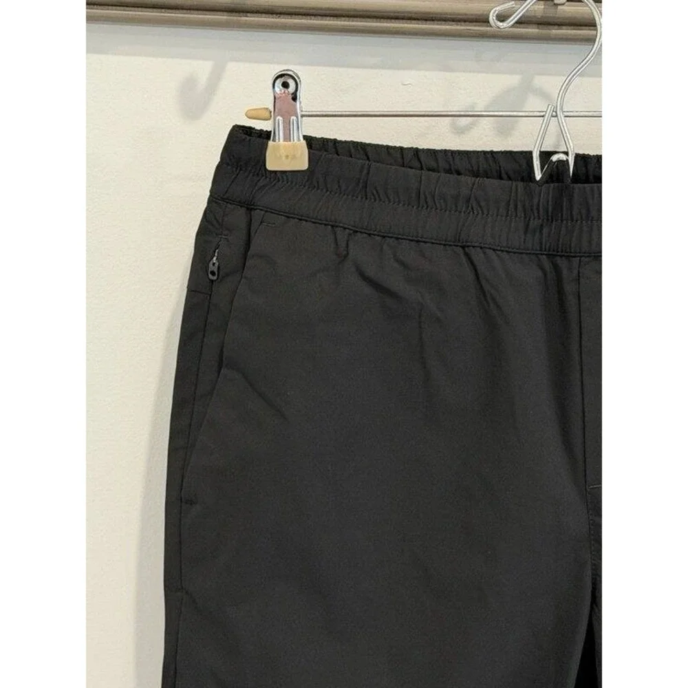 Banana Republic Mens Solotex Performance Jogger Pants Black New Slim Fit Size S